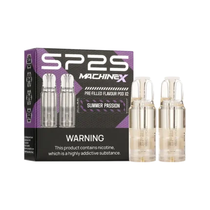 sp2s Machine X煙彈、新品上市十六種口味任意挑選讓您體驗全新的感覺