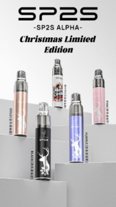 SP2S MAX限量聖誕款電子煙主機 馴鹿雪花主題配色(MAX菸彈)