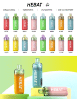 HEBAT喜貝15000口拋棄式一次性電子煙